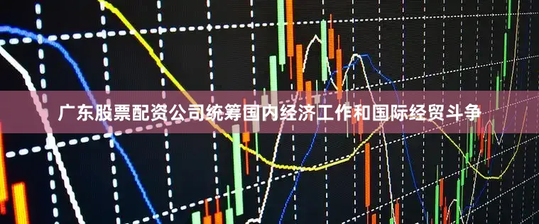 广东股票配资公司统筹国内经济工作和国际经贸斗争